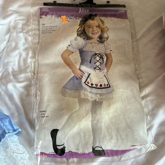 Disney Alice in Wonderland Halloween Costume - 2T - Picture 7 of 7